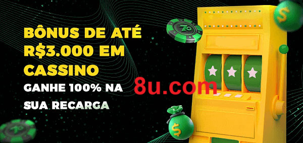 8U melhor bônus de depósito